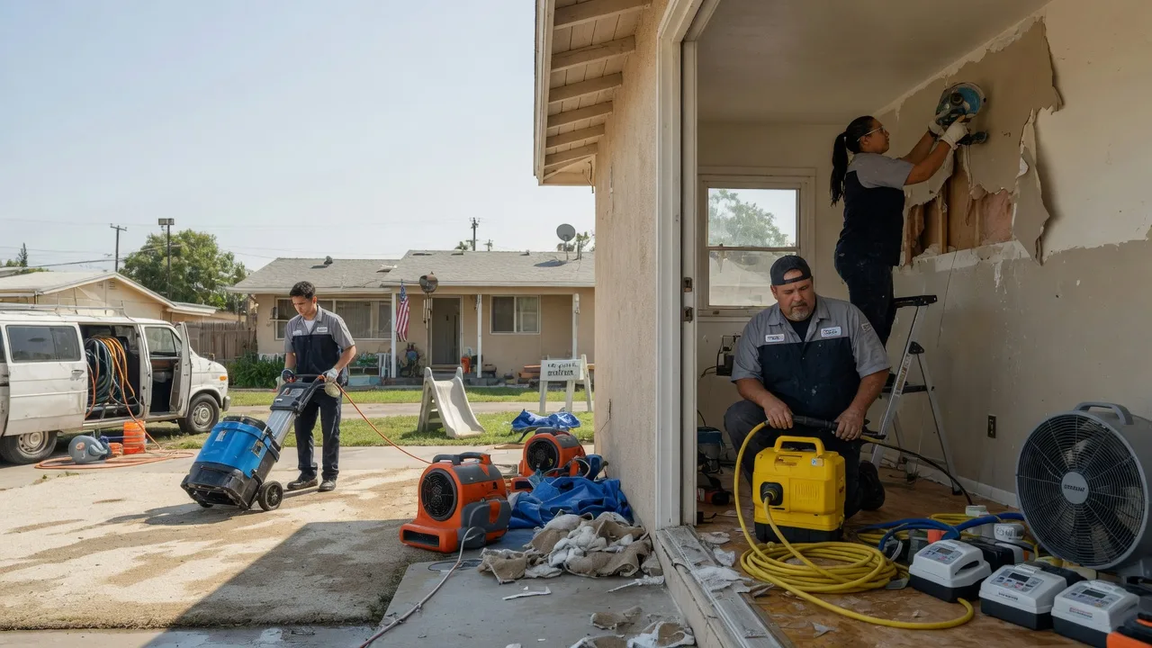 Water Damage Restoration in La Ward, TX near me